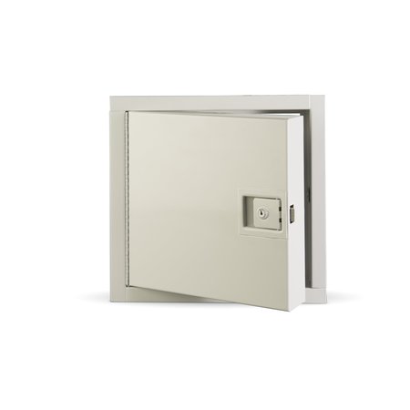 KARP Insulated Stainless Steel Fire Rated Access Door, KRP-150FR Keyed Paddle Latch S/S 18x18 KRPS1818PH